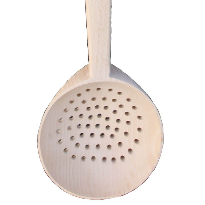 Veľká naberačka – varecha - dierovaná 70 cm